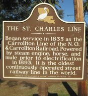 St Charles Steetcar Route New Orleans