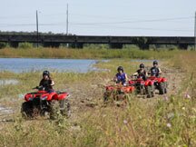 Bonnet Carre Spillway ATV swamp tour